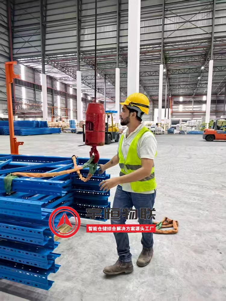 出口东南亚立体库穿梭式货架案例(图1)